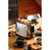 Toaster Adler AD 3214, 2-Scheiben Edelstahl, 900 W, 7 Bräunungsstufen, Auftauen/Wiederaufwärmen/Automatische Abschaltung
