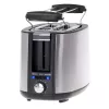 Toaster Adler AD 3214, 2-Scheiben Edelstahl, 900 W, 7 Bräunungsstufen, Auftauen/Wiederaufwärmen/Automatische Abschaltung