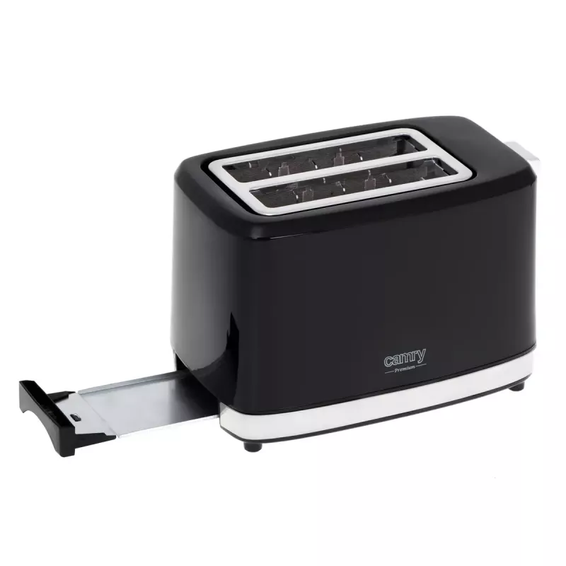 Toaster Camry Premium CR 3218 2 Scheiben 900 W Schwarz Silber