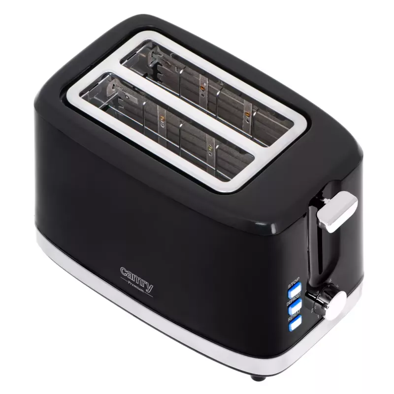 Toaster Camry Premium CR 3218 2 Scheiben 900 W Schwarz Silber