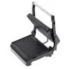 Kontaktgrill Adler AD 3052 rechteckig Stahl/Schwarz, 1200 W, Rostoberfläche, verriegelbarer Deckel