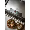 Kontaktgrill Adler AD 3052 rechteckig Stahl/Schwarz, 1200 W, Rostoberfläche, verriegelbarer Deckel