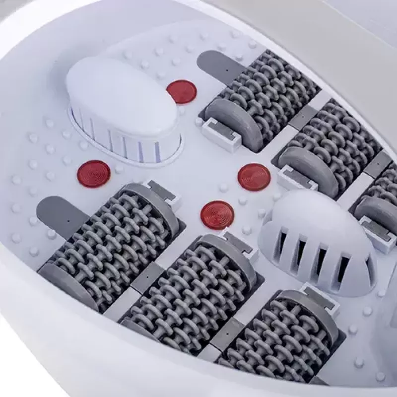 Fußbad Adler AD 2177 — Infrarot-Fußmassagegerät mit Wärme, Vibration, Sprudel, 450 W, 5,6 l Tank, ergonomischem Griff