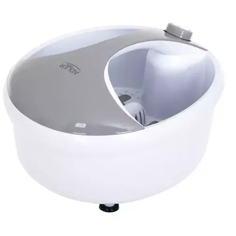 Fußbad Adler AD 2177 — Infrarot-Fußmassagegerät mit Wärme, Vibration, Sprudel, 450 W, 5,6 l Tank, ergonomischem Griff