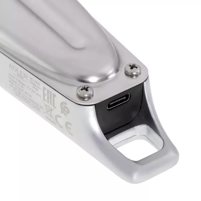 Haarschneider Adler AD 2831 Silber Edelstahl V-förmig 1 mm