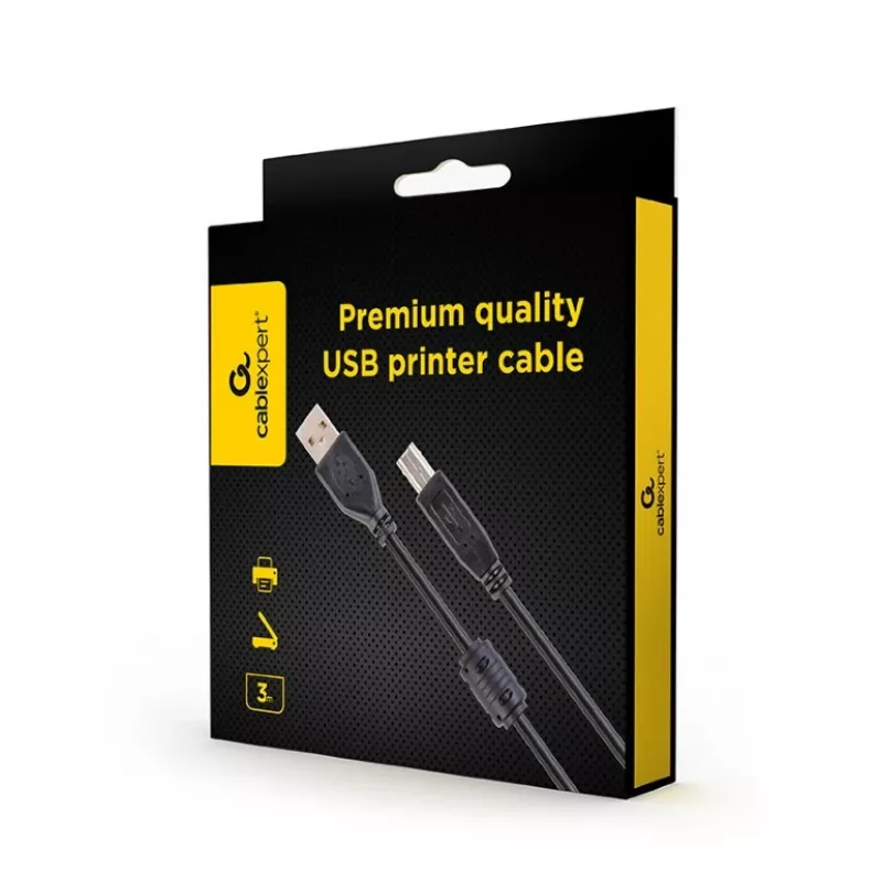 GEMBIRD USB 2.0 Druckerkabel, 3m