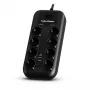 CyberPower P0820SUF0-DE Überspannungsschutz Schwarz 8 AC-Ausgänge 200 - 250 V 1,8 m