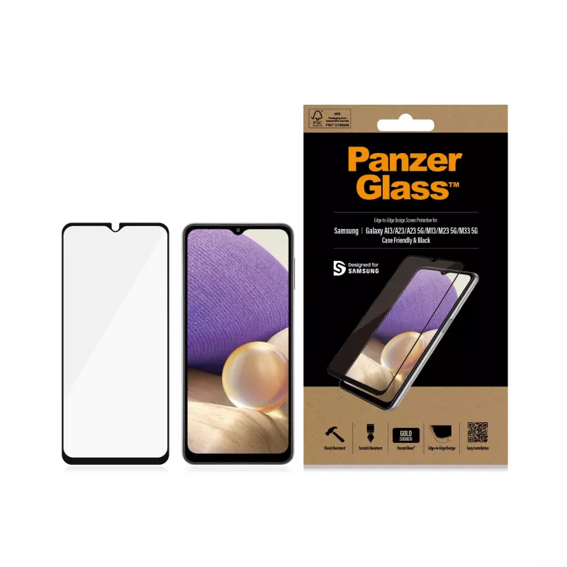 PanzerGlass ® Displayschutzfolie für Samsung Galaxy A13 | A23 | A23 5G | M13 | M23 5G | M33 5G