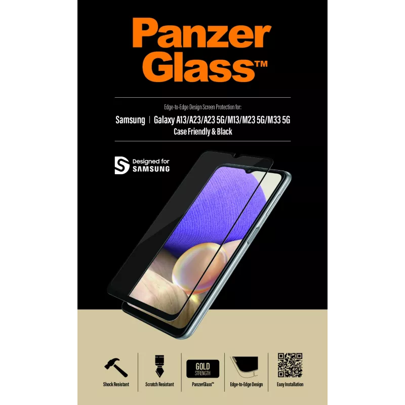 PanzerGlass ® Displayschutzfolie für Samsung Galaxy A13 | A23 | A23 5G | M13 | M23 5G | M33 5G