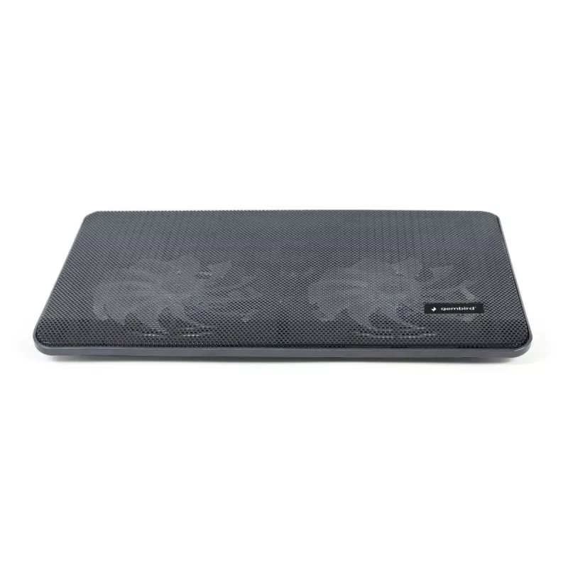 GEMBIRD Notebook 15.6in Cooling Stand, Compact Dual-Fan - Schwarz