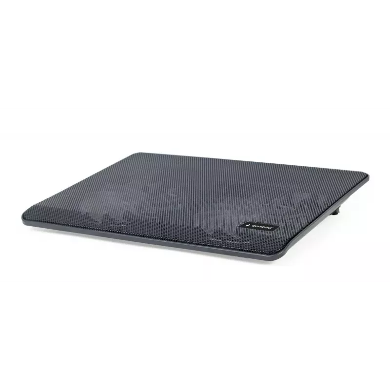 GEMBIRD Notebook 15.6in Cooling Stand, Compact Dual-Fan - Schwarz