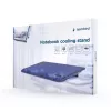 GEMBIRD Notebook 15.6in Cooling Stand, Compact Dual-Fan - Schwarz
