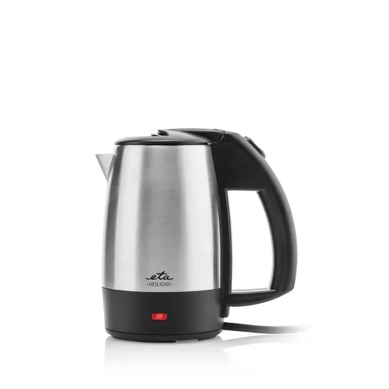 ETA Holiday Reise-Wasserkocher 0,5 L 1000 W Schwarz Edelstahl