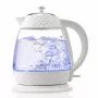 Wasserkocher Eta Crystal 1,7 L 2200 W Transparent Weiß