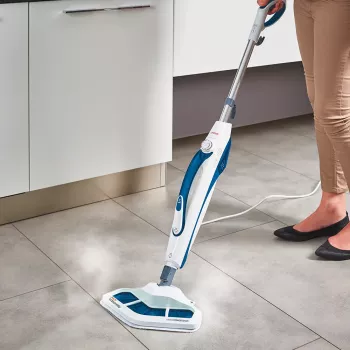 Polti Vaporetto SV460 Double Dampfmopp 0,3 L 1500 W Blau, Weiß