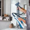 Polti Vaporetto SV460 Double Dampfmopp 0,3 L 1500 W Blau, Weiß