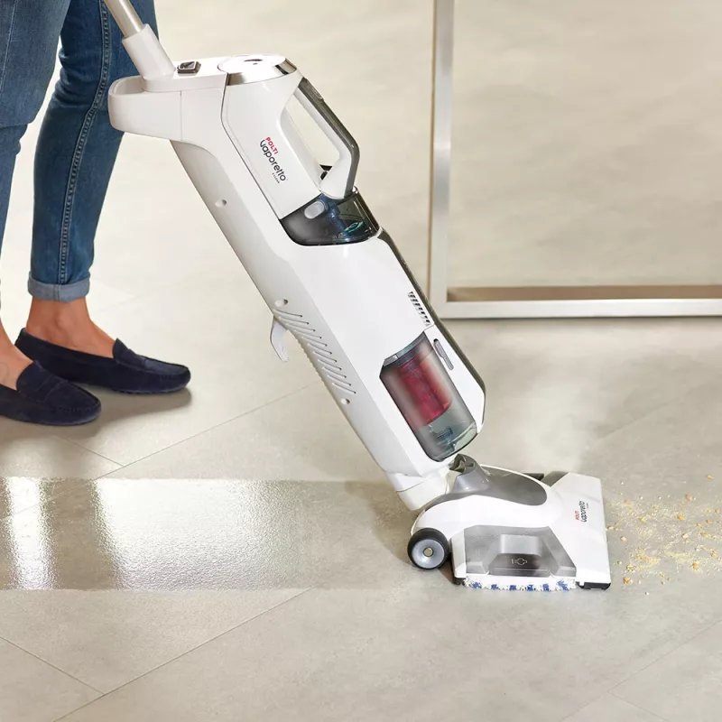 Staubsauger Polti Vaporetto 3 Clean 1800 W Beutellos Weiß