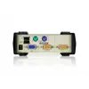 ATEN 2-Port USB - PS/2 VGA KVM Switch (KVM-Kabel enthalten), 2048 x 1536 Pixel, QXGA, 0,72 W, Hellgrau