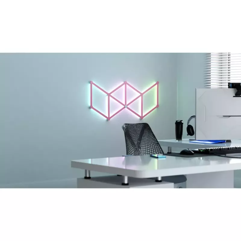 Nanoleaf Skins Abdeckung NL59-0001PM-9PK Pink 259,3 mm 9 Stück
