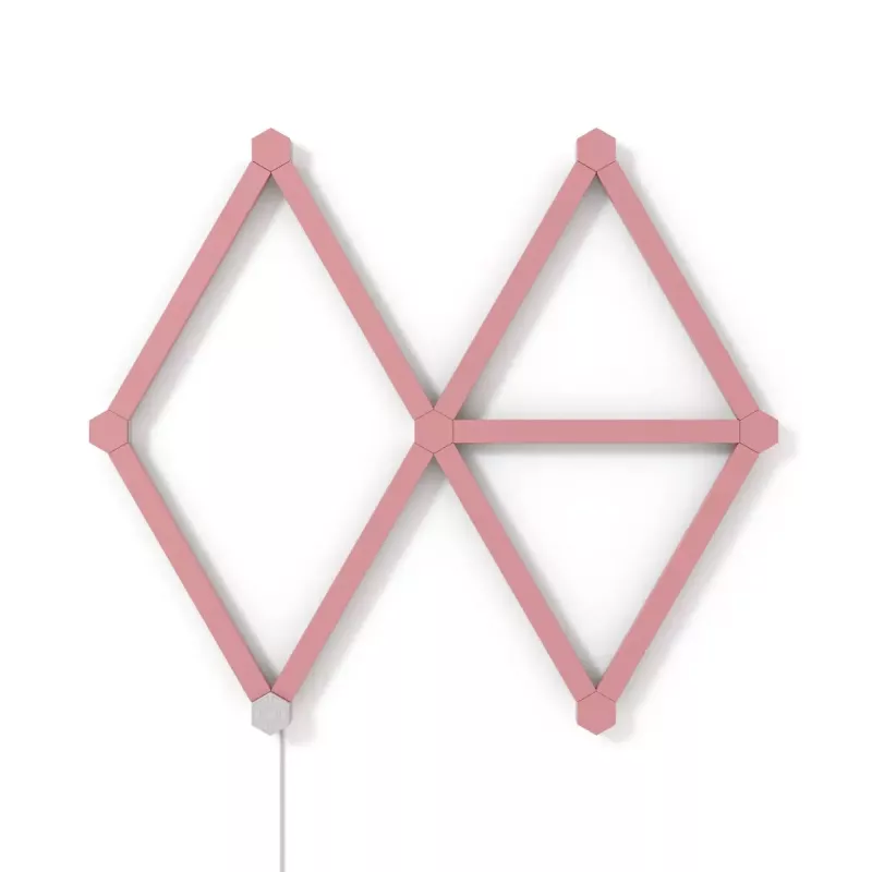 Nanoleaf Skins Abdeckung NL59-0001PM-9PK Pink 259,3 mm 9 Stück
