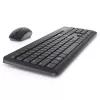 Kabelloses Tastatur-Maus-Set Dell KM3322W — Full-Size-QWERTY, RF-Funk, schwarz, Büronutzung