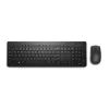 Kabelloses Tastatur-Maus-Set Dell KM3322W — Full-Size-QWERTY, RF-Funk, schwarz, Büronutzung
