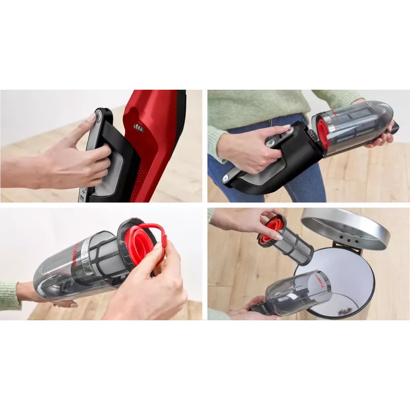 Akkustaubsauger Bosch Serie 4 BBH3ZOO28 — kabellos 25,2 V, 0,4 L Staubbehälter, abnehmbarer Handstaubsauger