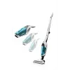 Akku-Staubsauger ETA Dasty AquaPlus ETA344790010 — 95 W Motor, 14,4 V Akku, bis zu 45 Min., Handstick und Handgerät, weiß/blau