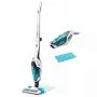 Akku-Staubsauger ETA Dasty AquaPlus ETA344790010 — 95 W Motor, 14,4 V Akku, bis zu 45 Min., Handstick und Handgerät, weiß/blau