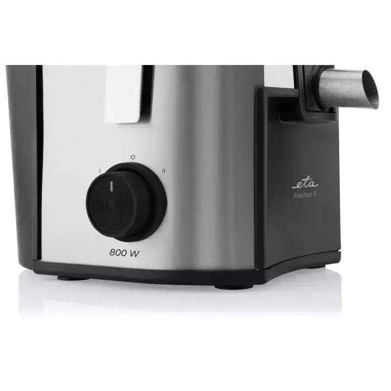 Zentrifugalentsafter ETA Fresher II 800 W, 0,8 L Saftbehälter, schwarz/Edelstahl