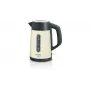 Elektrischer Wasserkocher Bosch TWK4P437 1,7 L, 2400 W, Edelstahlgehäuse, kabellos, beige/schwarz
