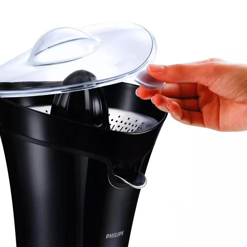 Entsafter Philips Avance Collection HR2752/90, Zitruspresse, 85 W, schwarz, tropfstopp, Kabelaufbewahrung