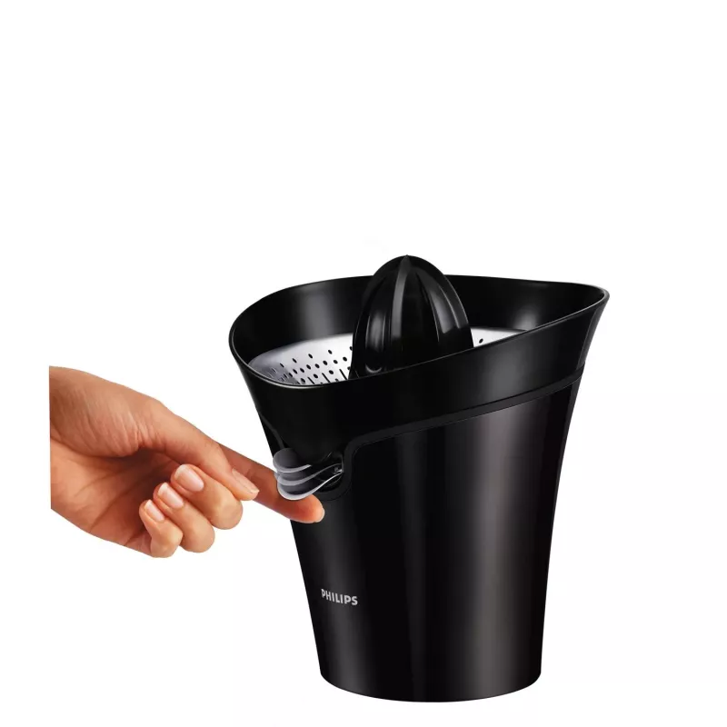 Entsafter Philips Avance Collection HR2752/90, Zitruspresse, 85 W, schwarz, tropfstopp, Kabelaufbewahrung