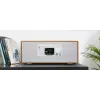 Personalradio Muse M-695 DBTW — DAB/DAB+/FM Digitaltuner, 2,8 Zoll TFT, 60 W RMS, AC/DC, Holz/Weiß