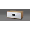 Personalradio Muse M-695 DBTW — DAB/DAB+/FM Digitaltuner, 2,8 Zoll TFT, 60 W RMS, AC/DC, Holz/Weiß