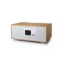 Personalradio Muse M-695 DBTW — DAB/DAB+/FM Digitaltuner, 2,8 Zoll TFT, 60 W RMS, AC/DC, Holz/Weiß