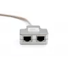 DIGITUS CAT 5e Patchkabel-Adapter 2x RJ45-Buchse auf 1x RJ45-Stecker 0,19 m