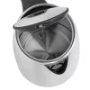 Elektrischer Wasserkocher Adler AD 1340 1,7 L 2200 W Schwarz Silber