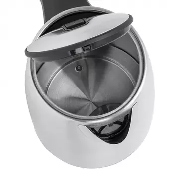 Elektrischer Wasserkocher Adler AD 1340 1,7 L 2200 W Schwarz Silber