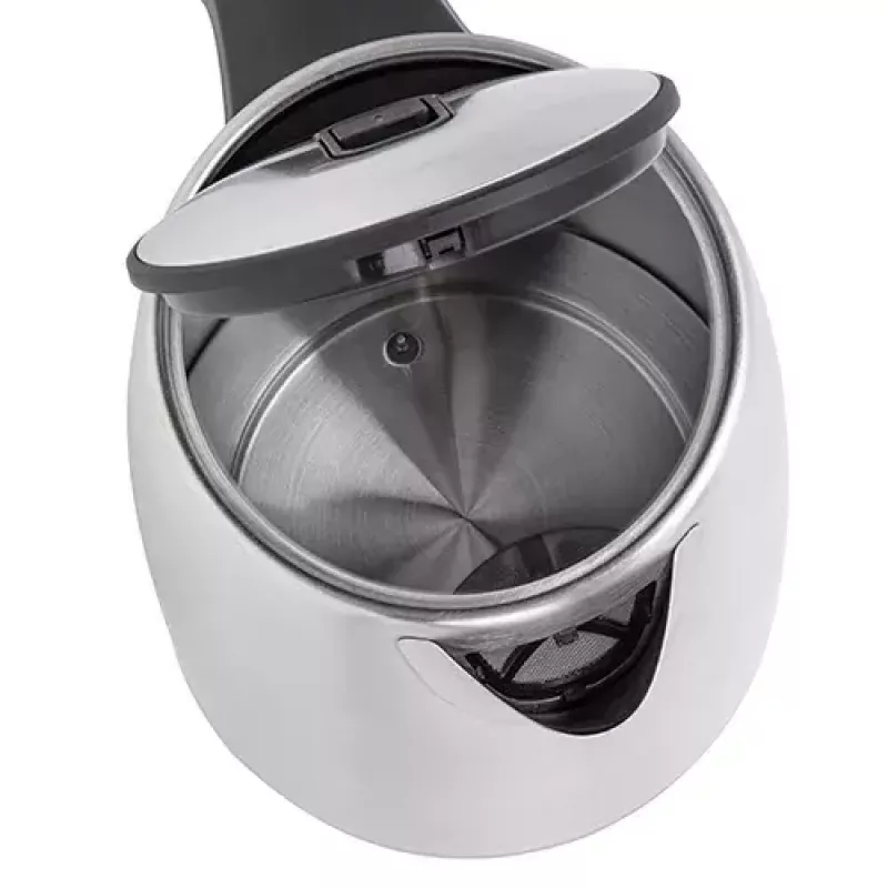 Elektrischer Wasserkocher Adler AD 1340 1,7 L 2200 W Schwarz Silber