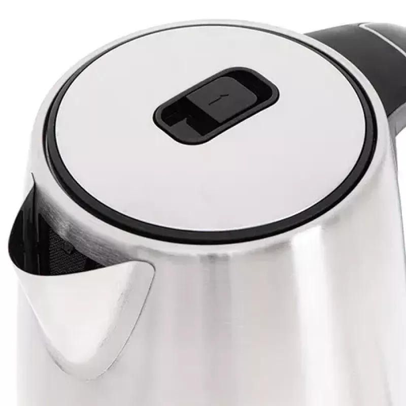 Elektrischer Wasserkocher Adler AD 1340 1,7 L 2200 W Schwarz Silber