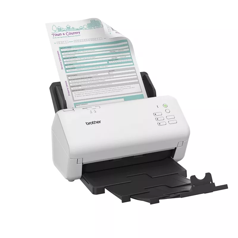Brother ADS-4300N Scanner ADF-Scanner 600 x 600 DPI A4 Schwarz, Weiß