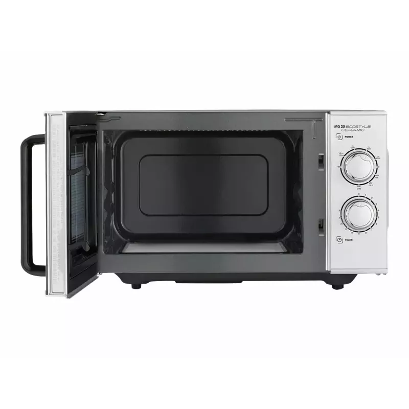 Mikrowelle Caso MG 25 Ecostyle, 25 L, 900 W, Grillfunktion, silber