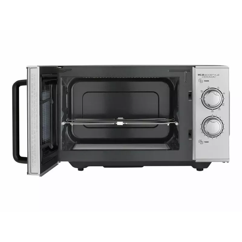 Mikrowelle Caso MG 25 Ecostyle, 25 L, 900 W, Grillfunktion, silber
