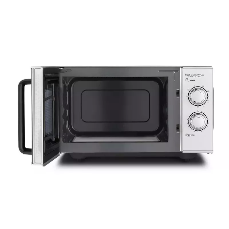 Mikrowelle Caso MG 25 Ecostyle, 25 L, 900 W, Grillfunktion, silber