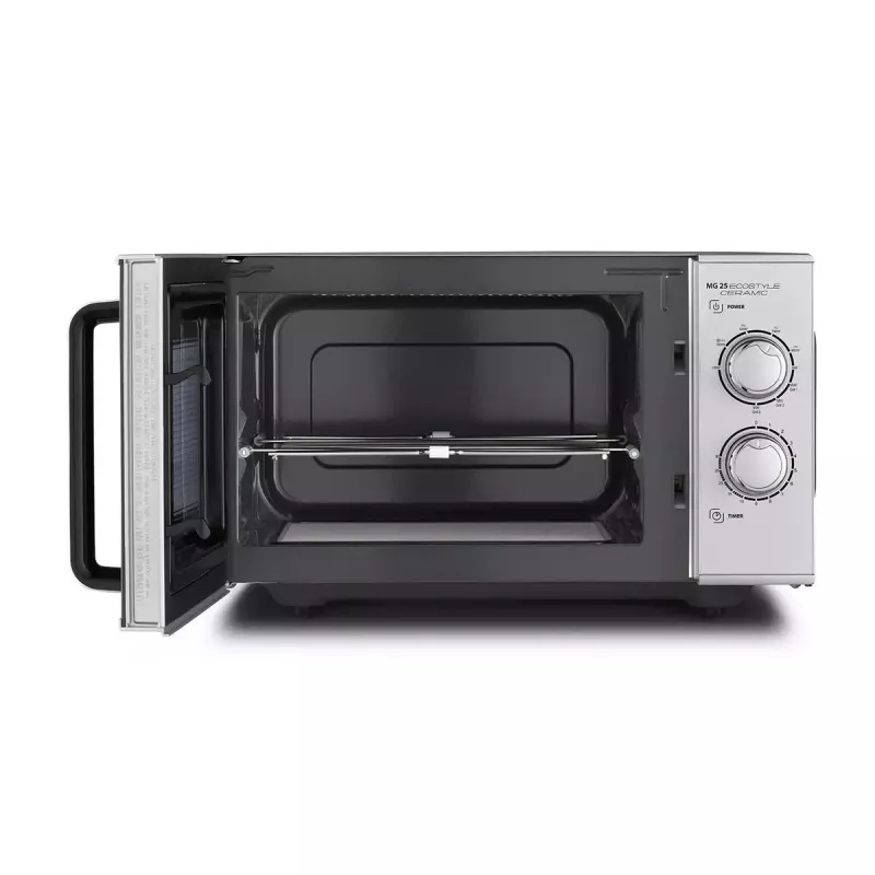 Mikrowelle Caso MG 25 Ecostyle, 25 L, 900 W, Grillfunktion, silber