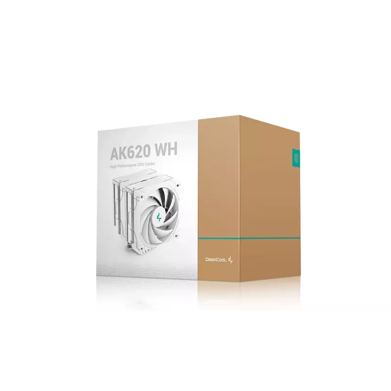 Luftkühler DeepCool AK620 WH 12 cm 500–1850 U/min Weiß