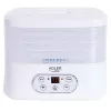 Dörrautomat Adler AD 6658, 5 Einschübe, LCD-Timer 70 Std., 35–70 °C, 230 W (max. 550 W), weiß