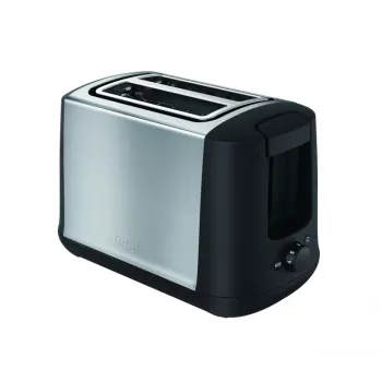Toaster Tefal TT340830 — 2 Scheiben, 850 W, Schwarz und Edelstahl