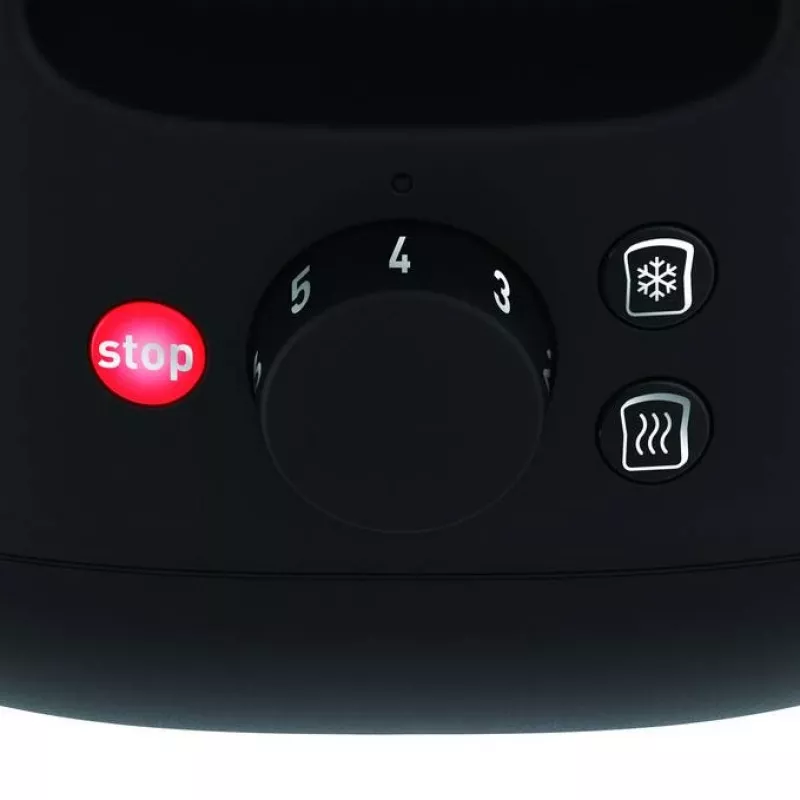 Toaster Tefal TT340830 — 2 Scheiben, 850 W, Schwarz und Edelstahl